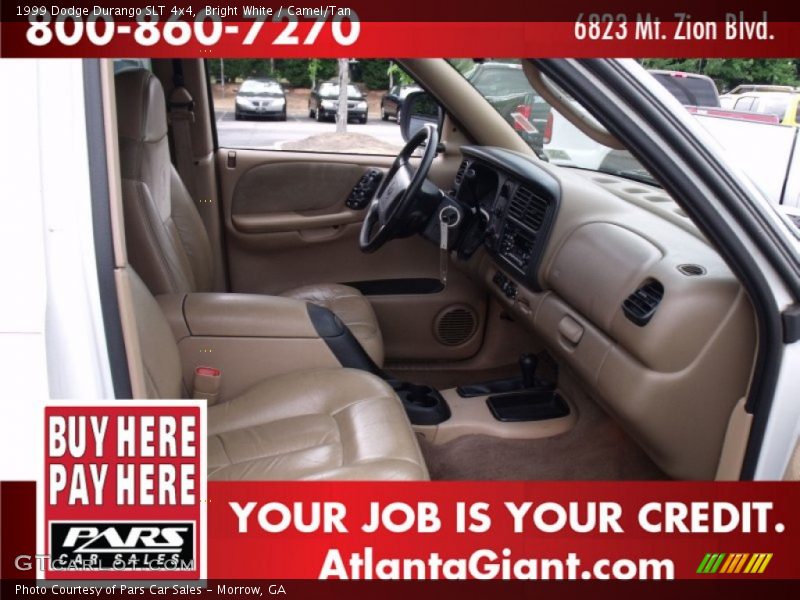 Bright White / Camel/Tan 1999 Dodge Durango SLT 4x4