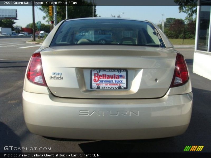 Golden Wheat / Tan 2004 Saturn ION 3 Sedan