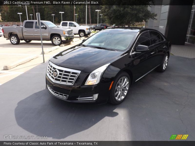 Black Raven / Caramel/Jet Black 2013 Cadillac XTS Premium FWD
