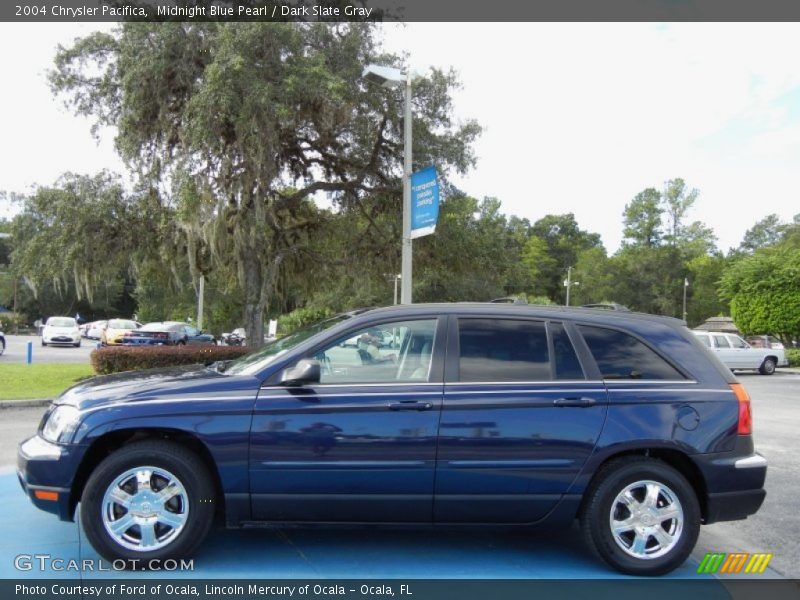 Midnight Blue Pearl / Dark Slate Gray 2004 Chrysler Pacifica