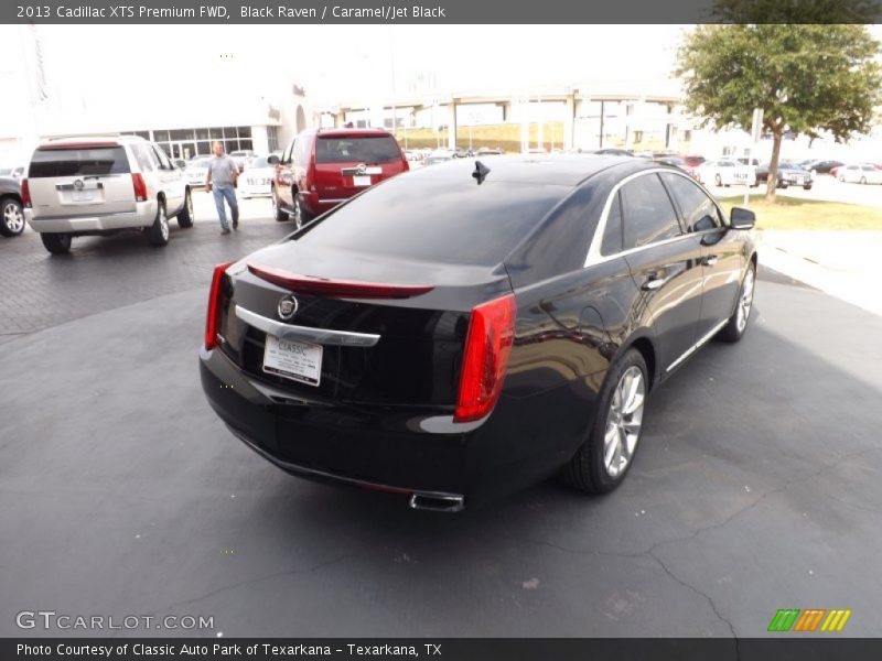 Black Raven / Caramel/Jet Black 2013 Cadillac XTS Premium FWD