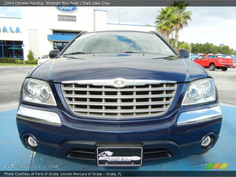 Midnight Blue Pearl / Dark Slate Gray 2004 Chrysler Pacifica