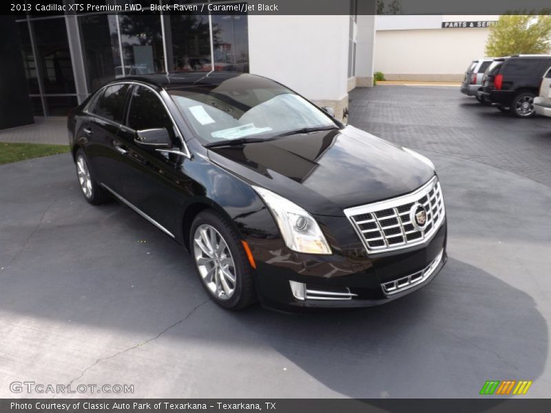 Black Raven / Caramel/Jet Black 2013 Cadillac XTS Premium FWD