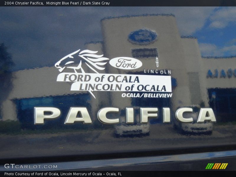 Midnight Blue Pearl / Dark Slate Gray 2004 Chrysler Pacifica