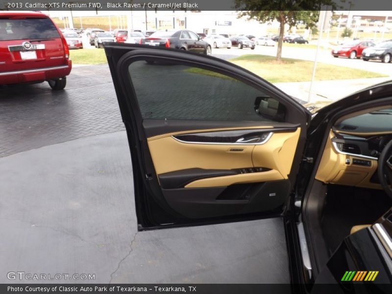 Black Raven / Caramel/Jet Black 2013 Cadillac XTS Premium FWD