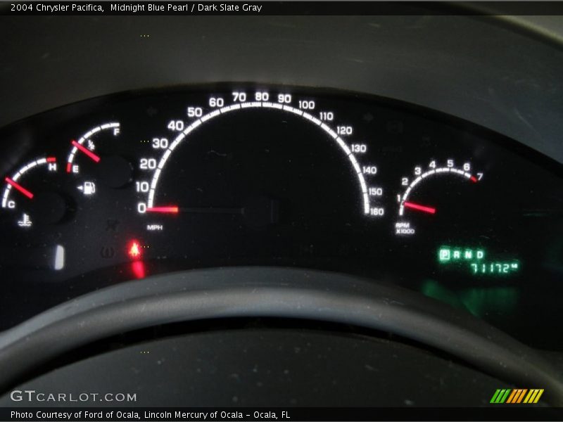 Midnight Blue Pearl / Dark Slate Gray 2004 Chrysler Pacifica