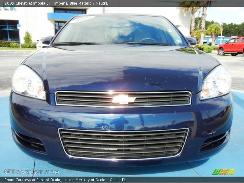 Imperial Blue Metallic / Neutral 2009 Chevrolet Impala LT