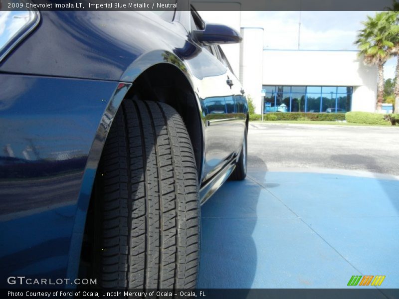 Imperial Blue Metallic / Neutral 2009 Chevrolet Impala LT