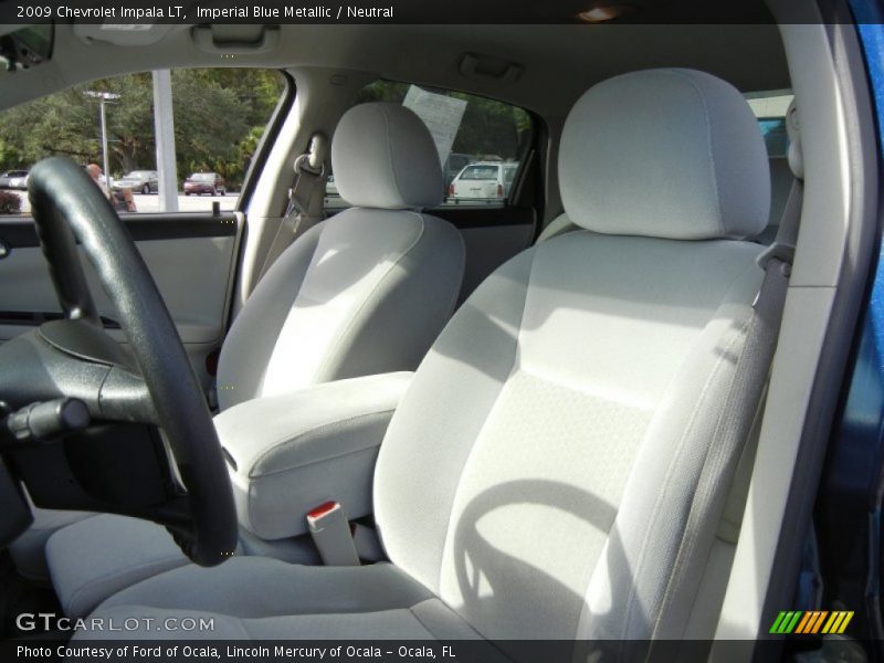 Imperial Blue Metallic / Neutral 2009 Chevrolet Impala LT