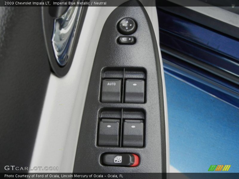Imperial Blue Metallic / Neutral 2009 Chevrolet Impala LT