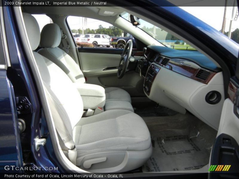 Imperial Blue Metallic / Neutral 2009 Chevrolet Impala LT