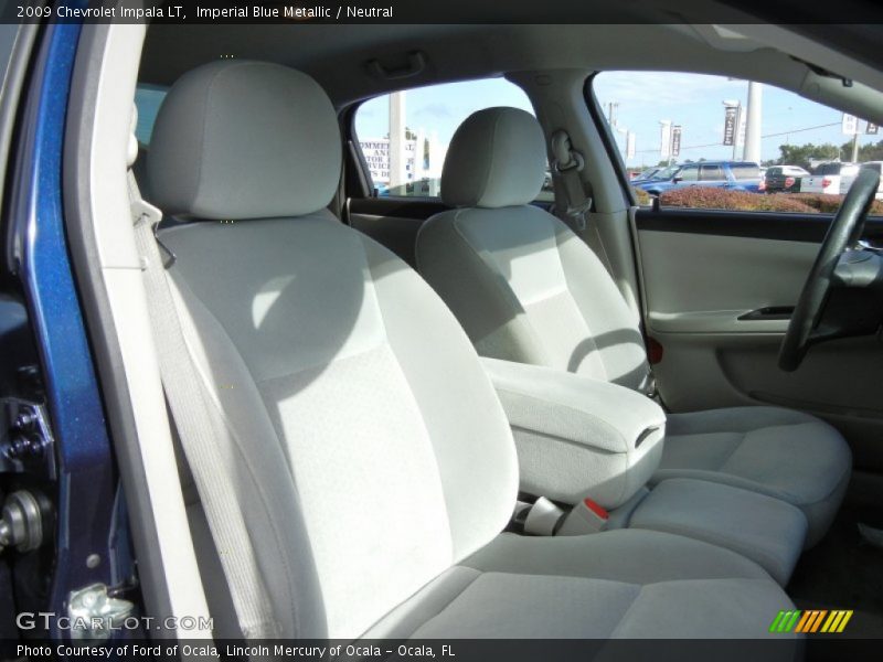 Imperial Blue Metallic / Neutral 2009 Chevrolet Impala LT