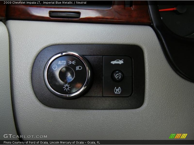 Imperial Blue Metallic / Neutral 2009 Chevrolet Impala LT