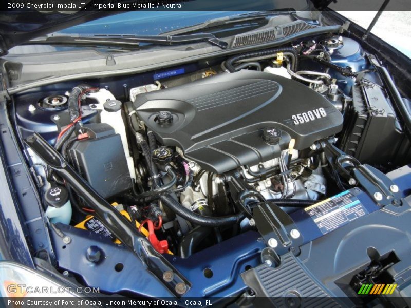 Imperial Blue Metallic / Neutral 2009 Chevrolet Impala LT