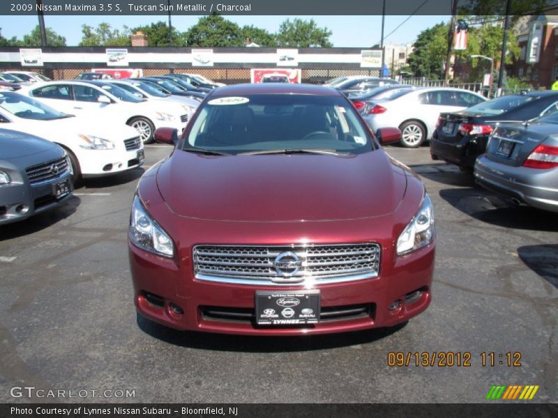 Tuscan Sun Metallic / Charcoal 2009 Nissan Maxima 3.5 S