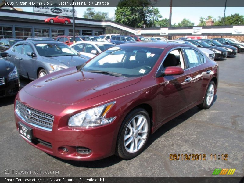 Tuscan Sun Metallic / Charcoal 2009 Nissan Maxima 3.5 S
