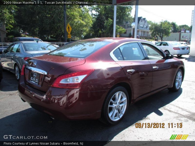 Tuscan Sun Metallic / Charcoal 2009 Nissan Maxima 3.5 S