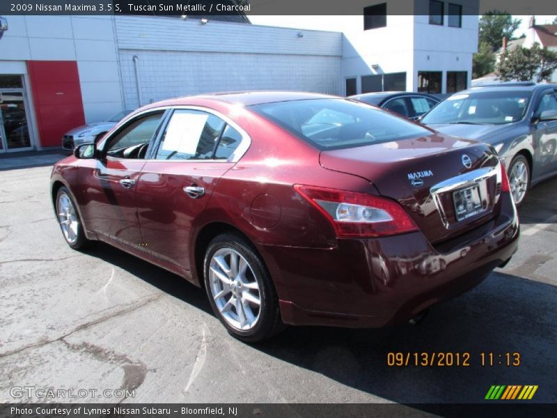 Tuscan Sun Metallic / Charcoal 2009 Nissan Maxima 3.5 S
