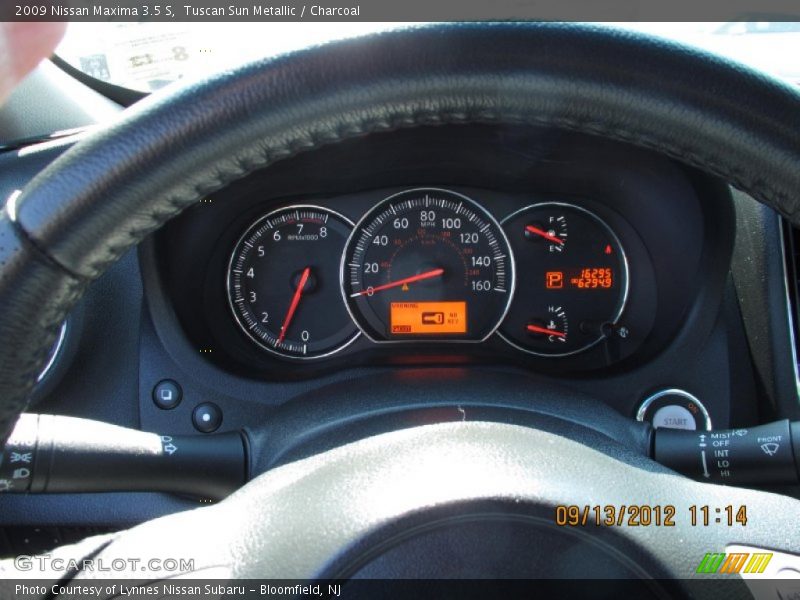 Tuscan Sun Metallic / Charcoal 2009 Nissan Maxima 3.5 S