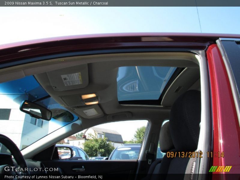Tuscan Sun Metallic / Charcoal 2009 Nissan Maxima 3.5 S