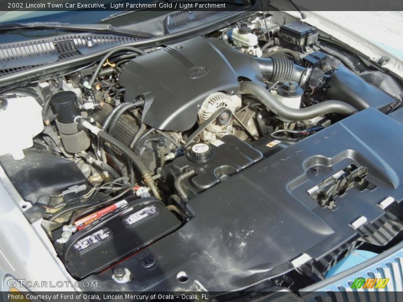 Light Parchment Gold / Light Parchment 2002 Lincoln Town Car Executive