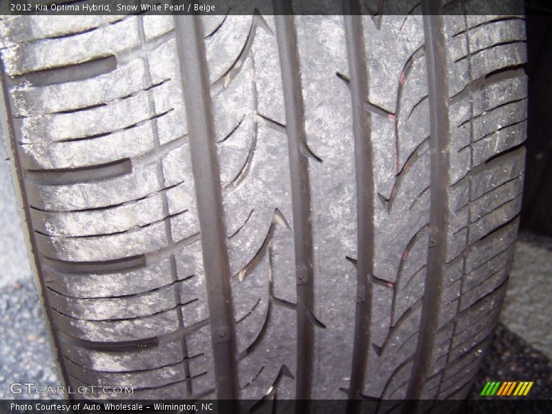 Snow White Pearl / Beige 2012 Kia Optima Hybrid