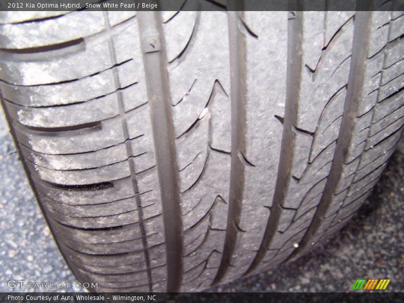 Snow White Pearl / Beige 2012 Kia Optima Hybrid