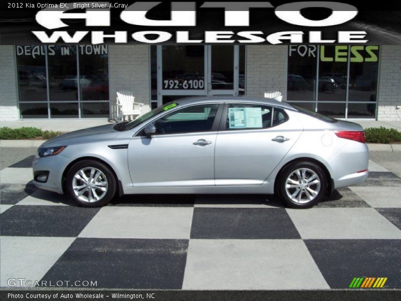Bright Silver / Gray 2012 Kia Optima EX
