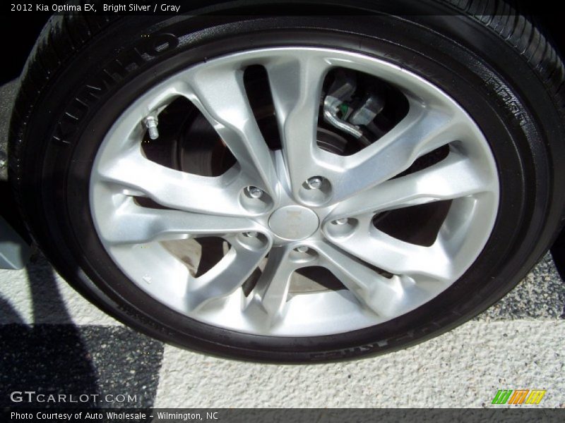 Bright Silver / Gray 2012 Kia Optima EX