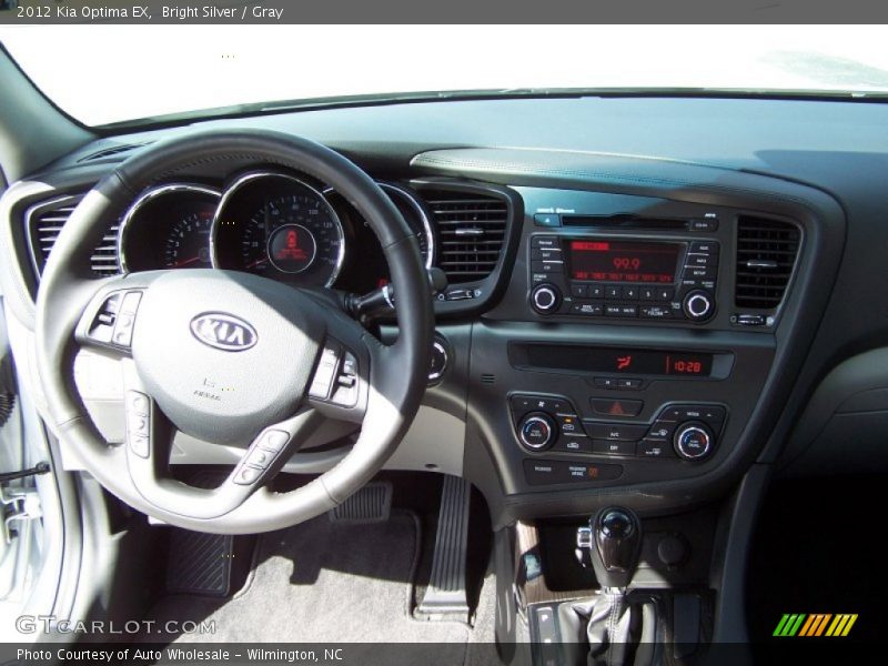Bright Silver / Gray 2012 Kia Optima EX