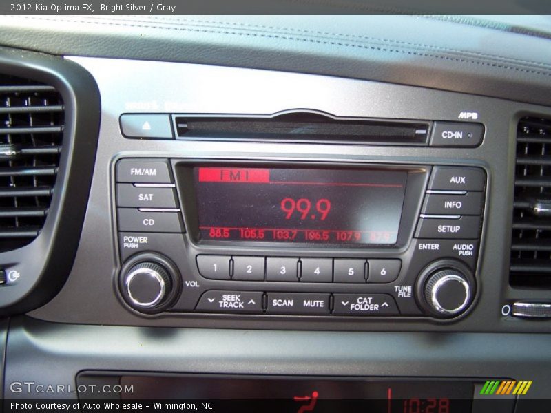 Bright Silver / Gray 2012 Kia Optima EX