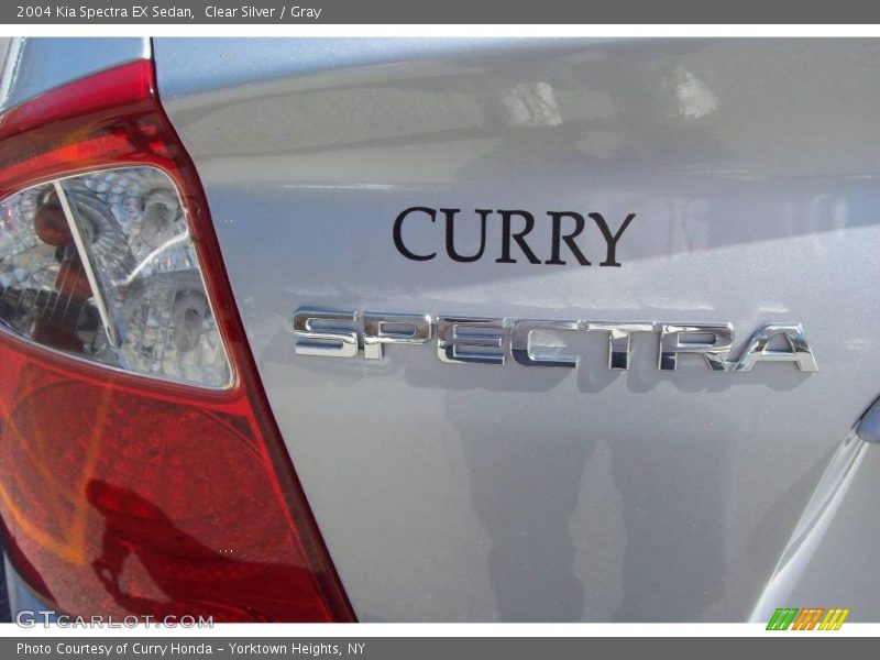 Clear Silver / Gray 2004 Kia Spectra EX Sedan