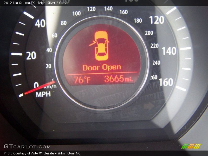 Bright Silver / Gray 2012 Kia Optima EX