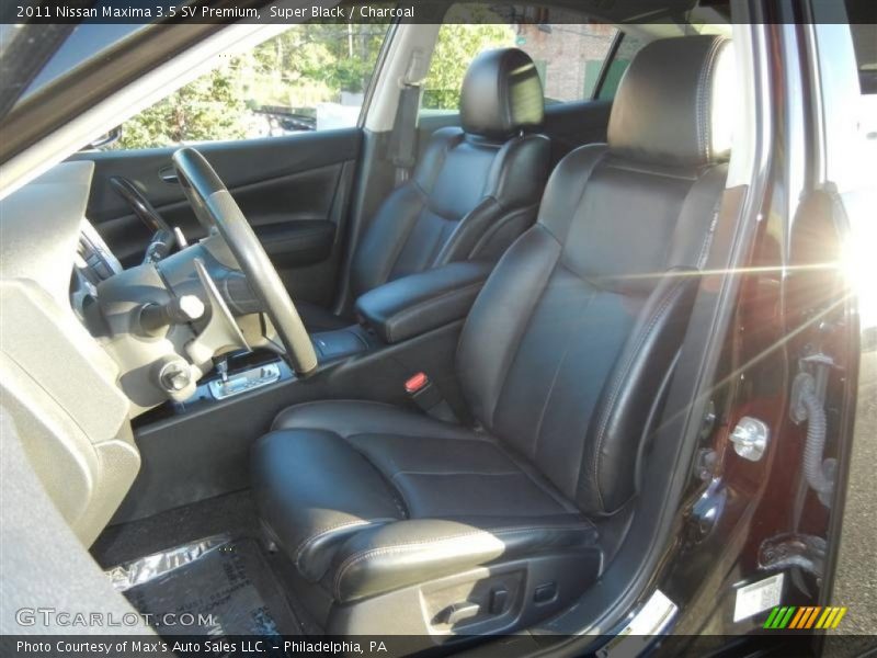 Super Black / Charcoal 2011 Nissan Maxima 3.5 SV Premium