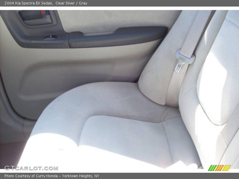 Clear Silver / Gray 2004 Kia Spectra EX Sedan