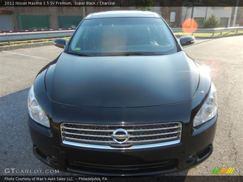 Super Black / Charcoal 2011 Nissan Maxima 3.5 SV Premium