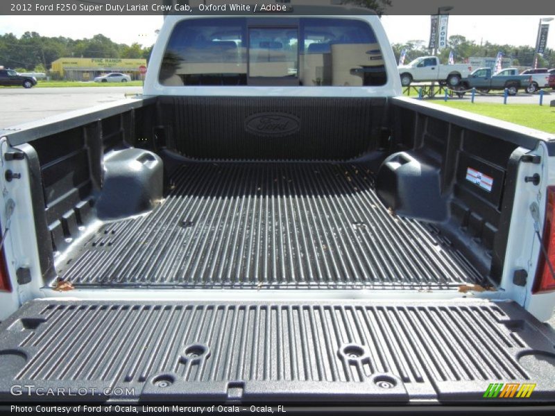 Oxford White / Adobe 2012 Ford F250 Super Duty Lariat Crew Cab