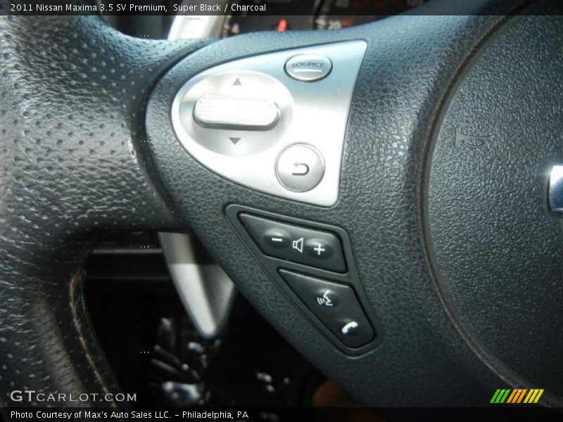 Super Black / Charcoal 2011 Nissan Maxima 3.5 SV Premium