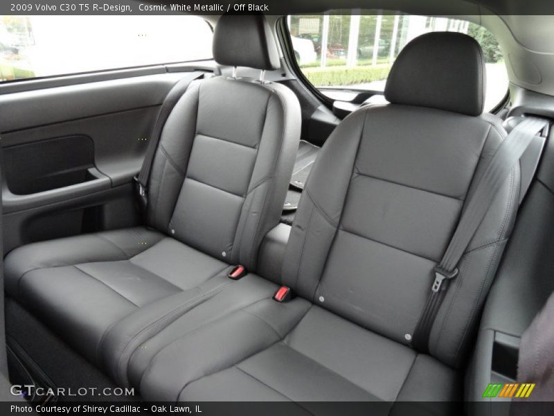 Rear Seat of 2009 C30 T5 R-Design