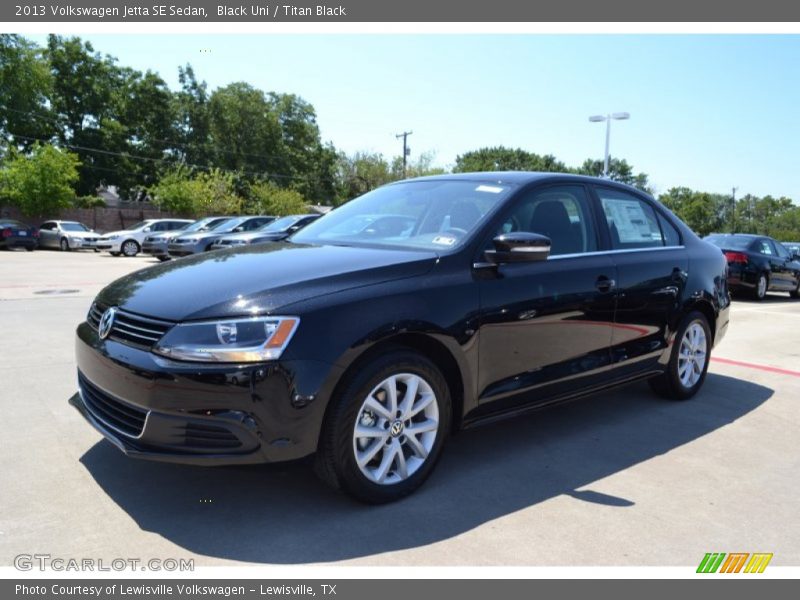 Black Uni / Titan Black 2013 Volkswagen Jetta SE Sedan