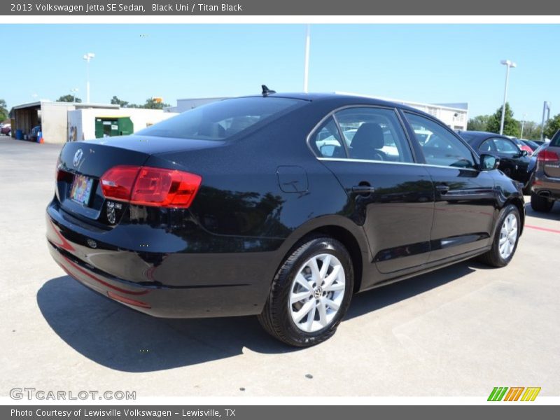 Black Uni / Titan Black 2013 Volkswagen Jetta SE Sedan