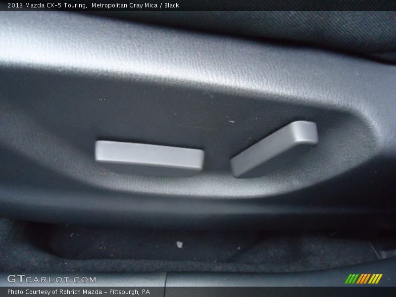 Metropolitan Gray Mica / Black 2013 Mazda CX-5 Touring