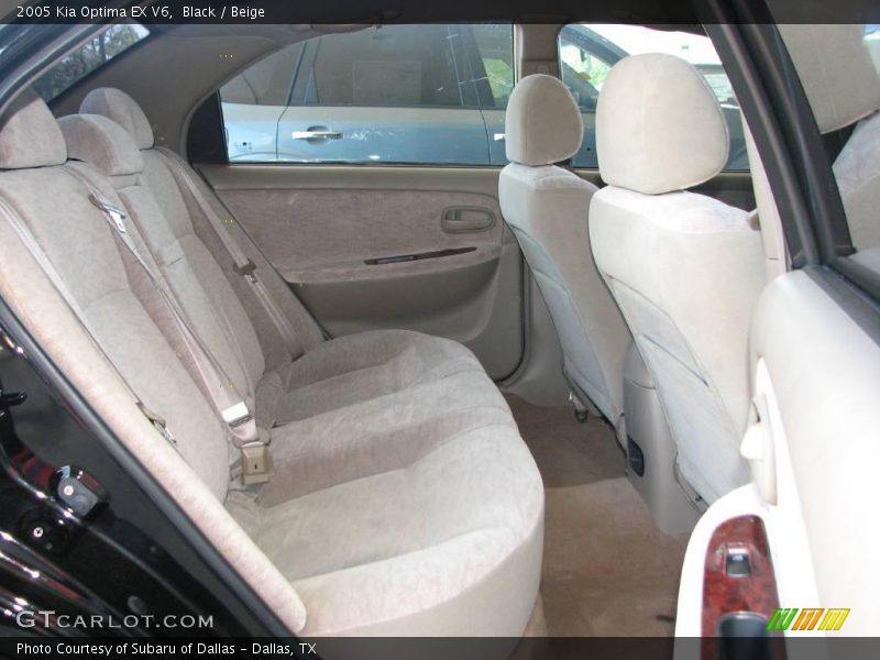 Black / Beige 2005 Kia Optima EX V6
