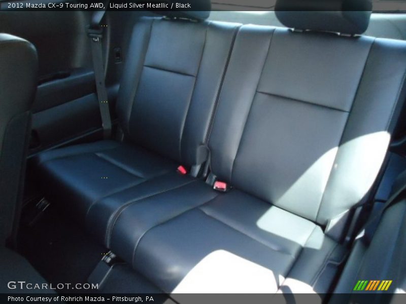 Liquid Silver Meatllic / Black 2012 Mazda CX-9 Touring AWD
