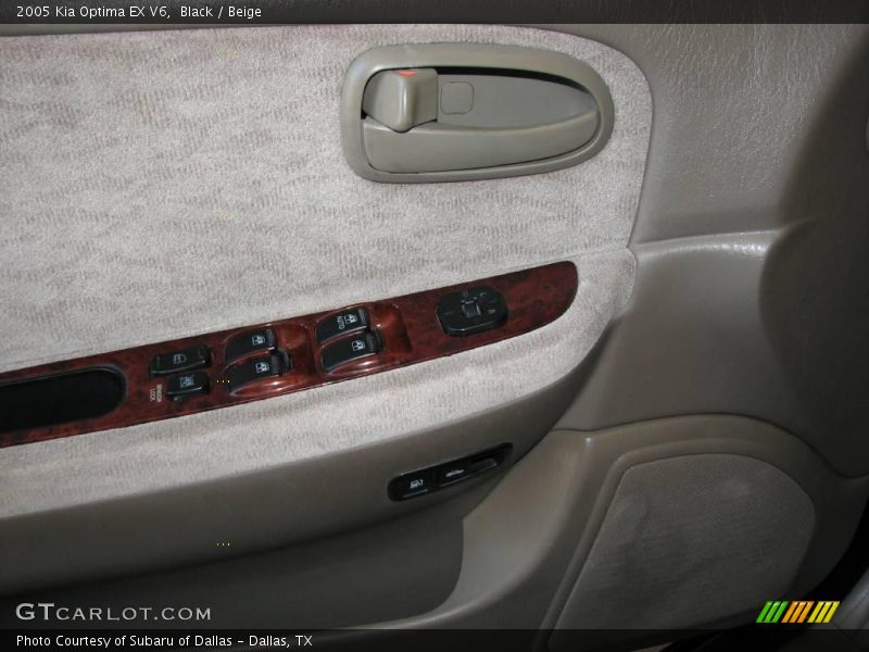 Black / Beige 2005 Kia Optima EX V6