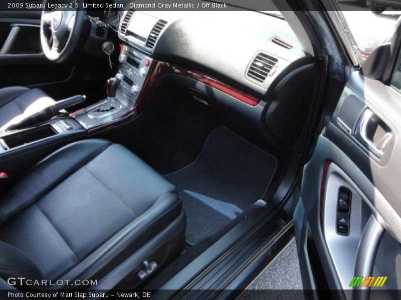 Diamond Gray Metallic / Off Black 2009 Subaru Legacy 2.5i Limited Sedan