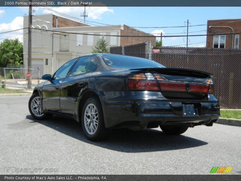 Black / Dark Pewter 2000 Pontiac Bonneville SSEi