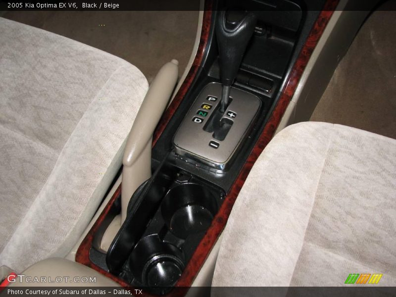 Black / Beige 2005 Kia Optima EX V6
