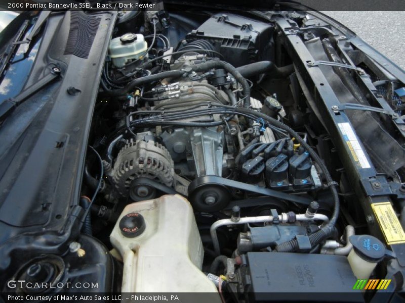 Black / Dark Pewter 2000 Pontiac Bonneville SSEi