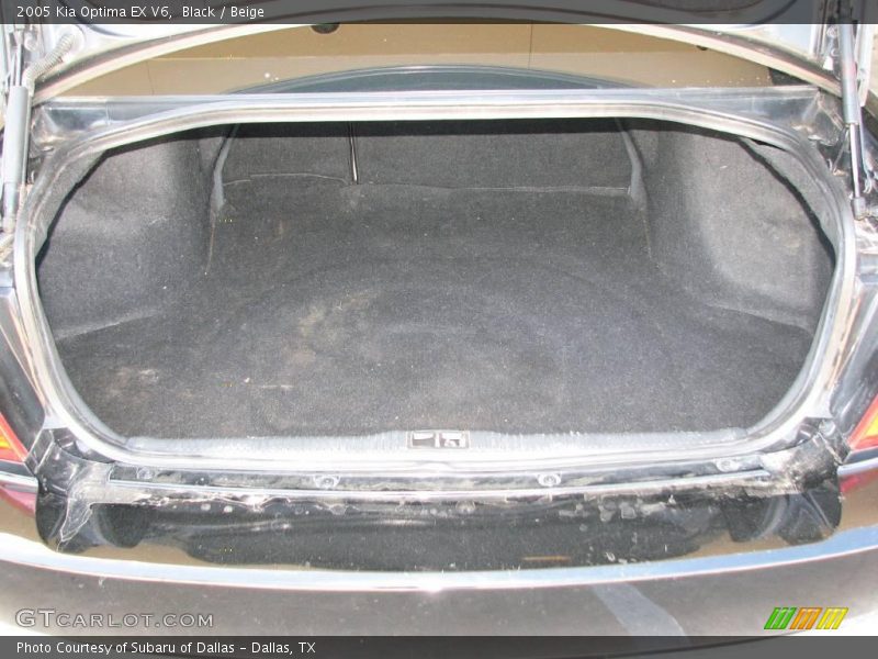 Black / Beige 2005 Kia Optima EX V6